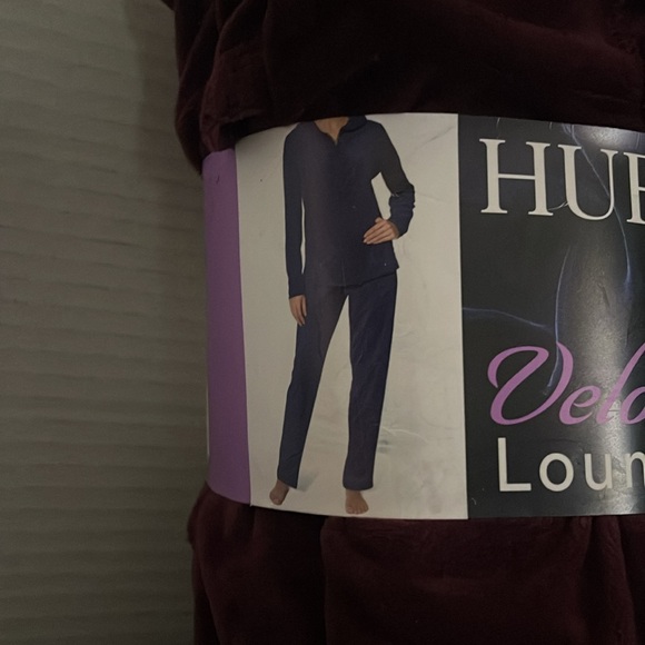 Hue lounge set burgundy - Picture 2 of 3